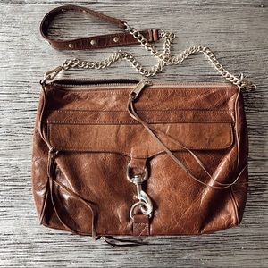 REBECCA MINKOFF CONVERTIBLE SHOULDER BAG